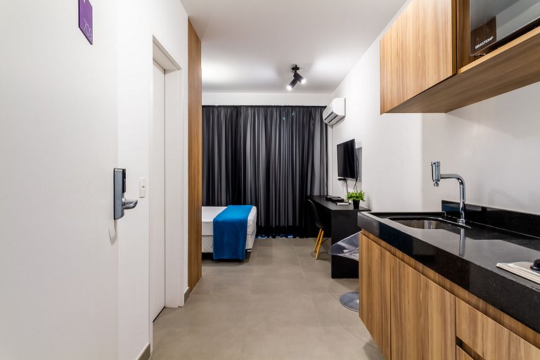 Studio Confortável no Coração do Brooklin | 709