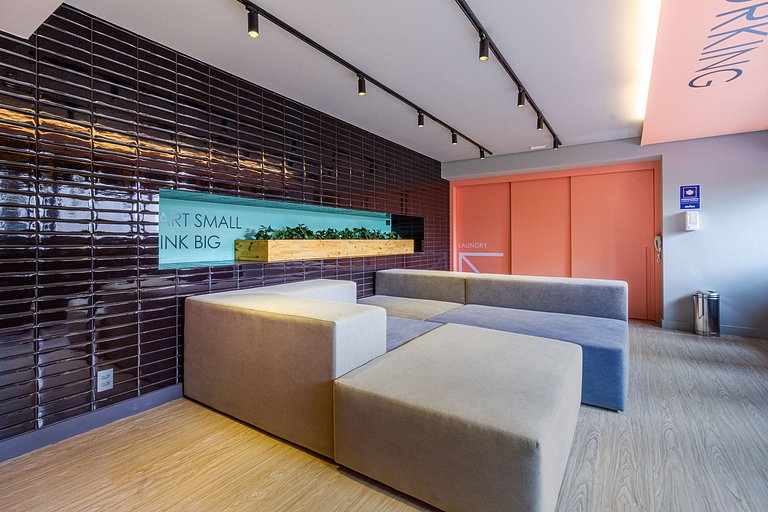 Studio confortável perto do Allianz Parque - 1103