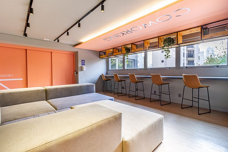 Studio confortável perto do Allianz Parque - 1103