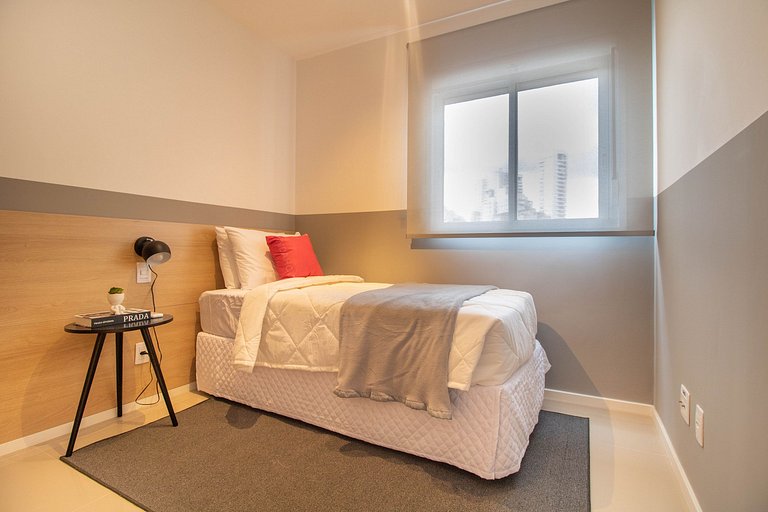 Housi - Apê Novo & Moderno de 2 quartos no Metropolitan Sidn