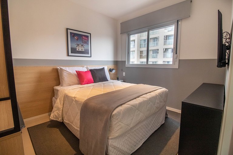 Housi - Apê Novo & Moderno de 2 quartos no Metropolitan Sidn