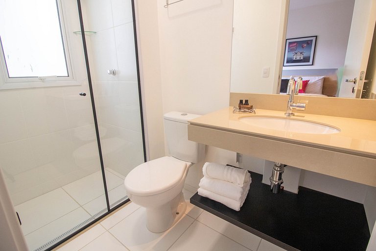 Housi - Apê Novo & Moderno de 2 quartos no Metropolitan Sidn