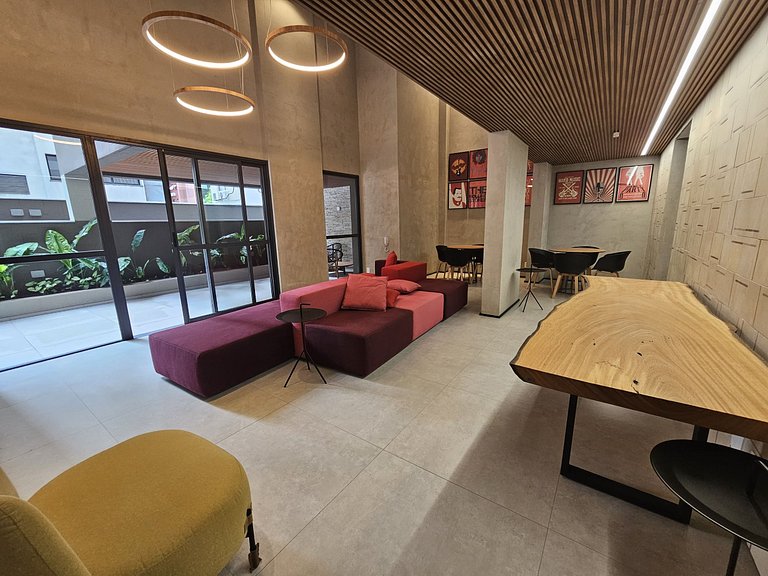 Studio confortável a 200m da Av. Paulista | 1204