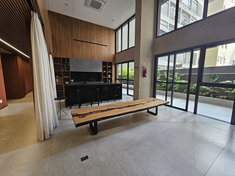 Studio confortável a 200m da Av. Paulista | 1204