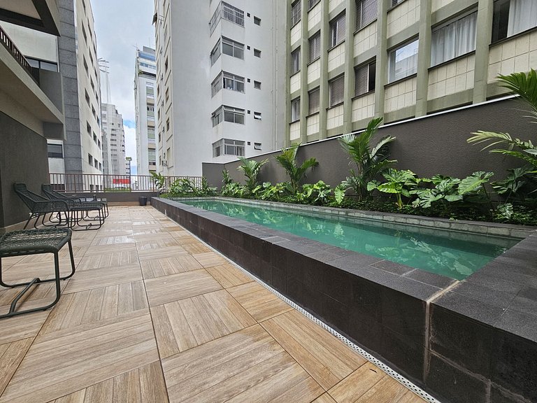 Studio confortável a 200m da Av. Paulista | 1204