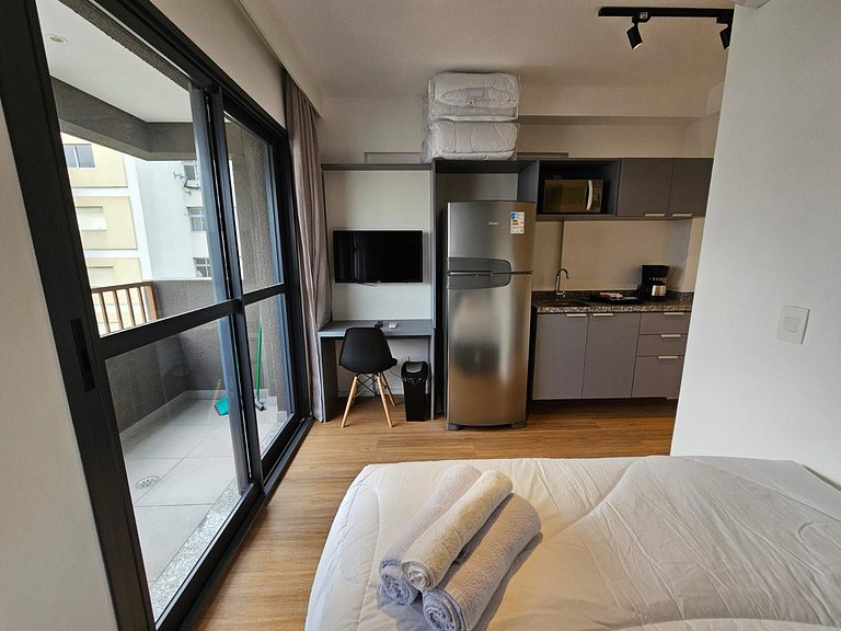 Studio confortável a 200m da Av. Paulista | 1204