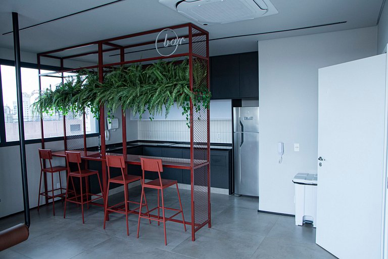 Studio confortável no Jardim Paulista | 1702
