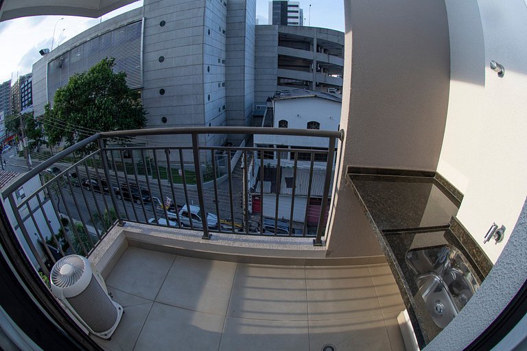 Studio com varanda perto do SP Expo - 212
