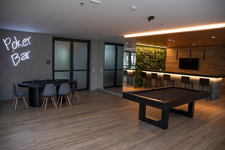 Studio com varanda perto do SP Expo - 212