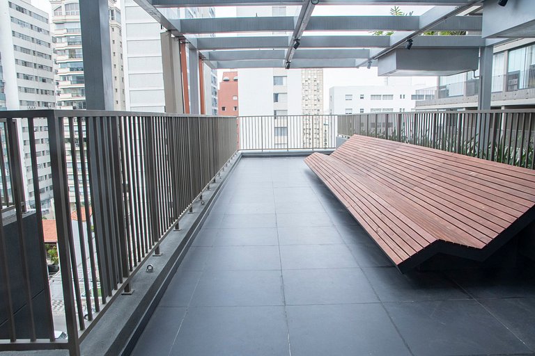 Studio moderno: estilo e conforto nos Jardins|2005