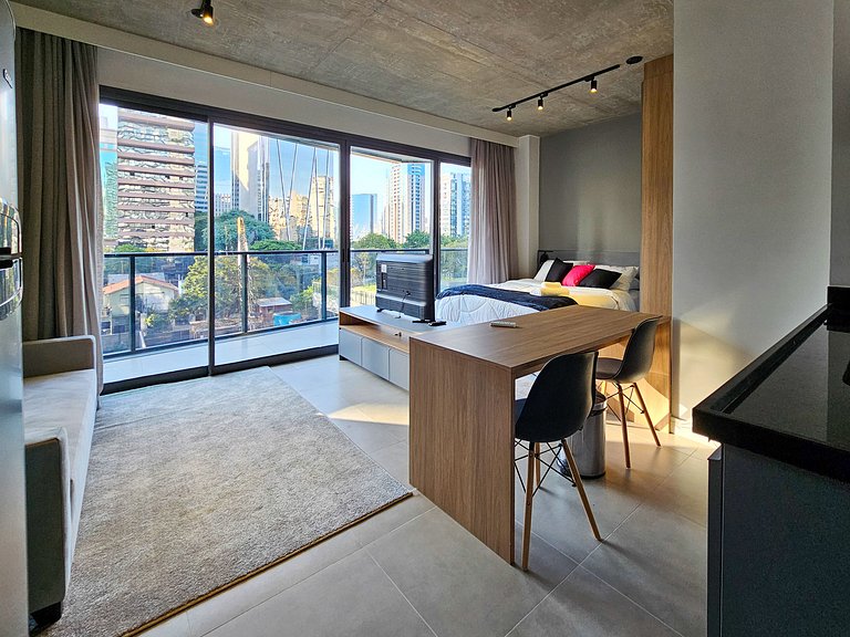 Studio Moderno no melhor local da Faria Lima | 409
