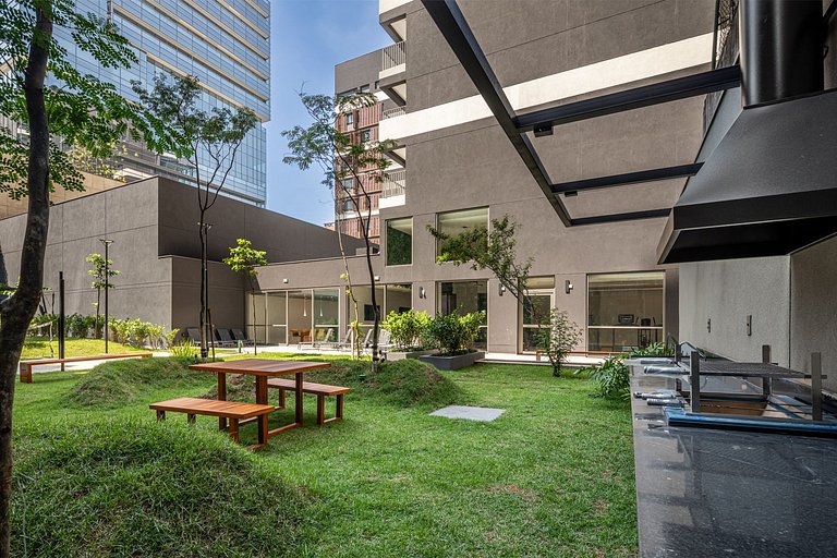 Studio com ar condicionado nos Jardins | 518