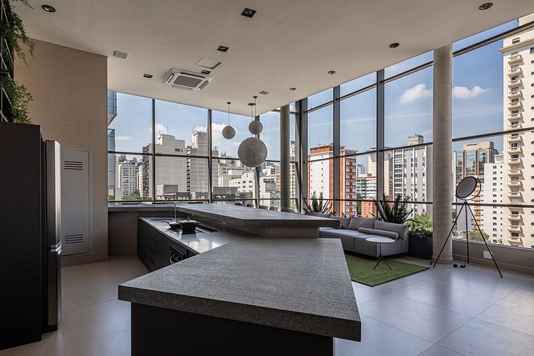 Studio confortável nos Jardins | 924