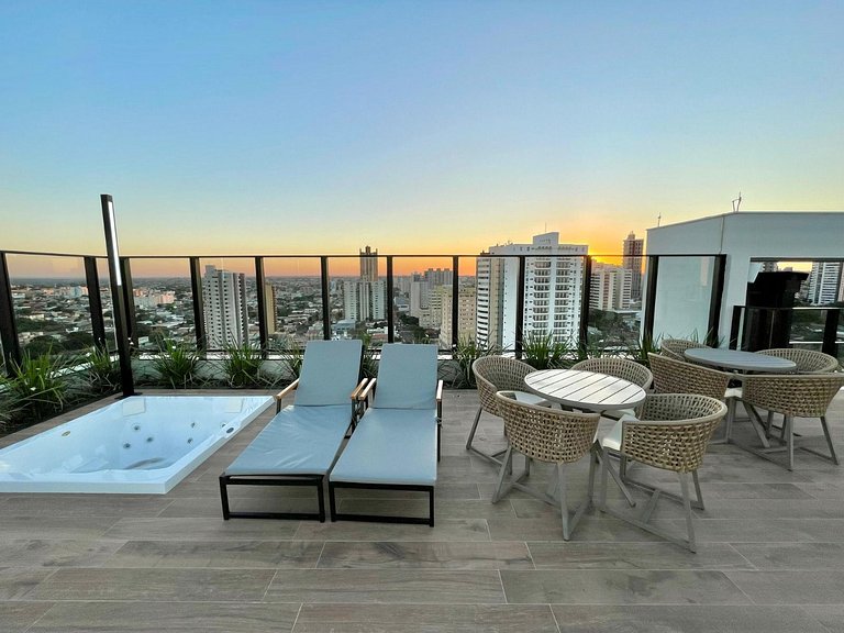 Studio Novo e Moderno em Campo Grande|1103