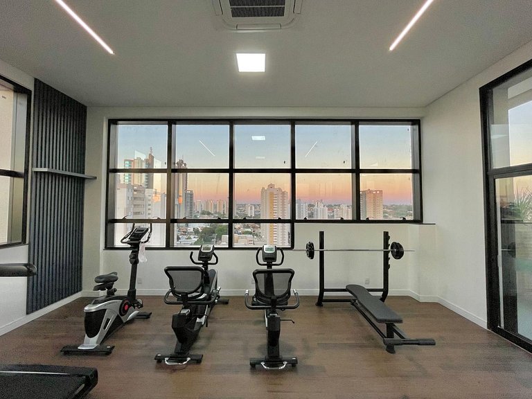 Studio Novo e Moderno em Campo Grande|1103