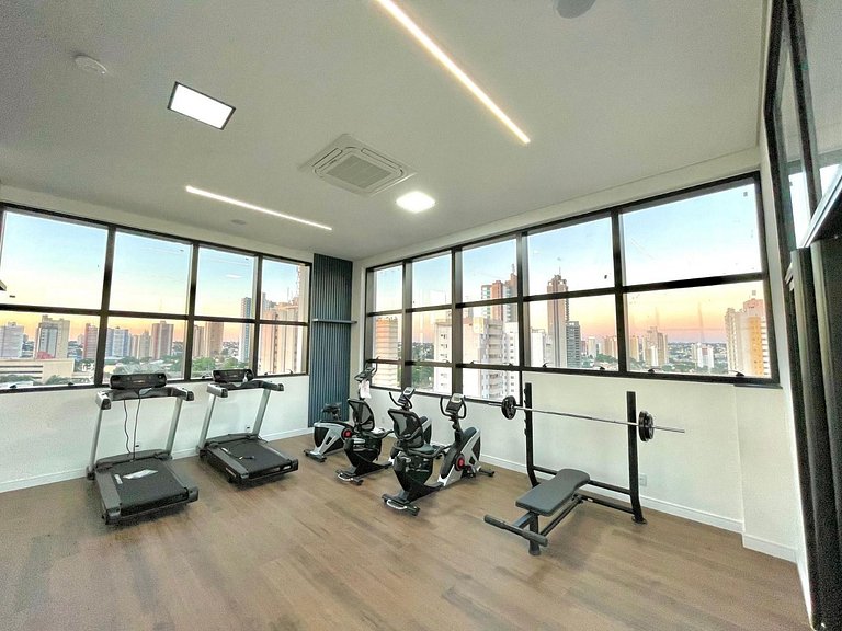 Studio Novo e Moderno em Campo Grande|1103