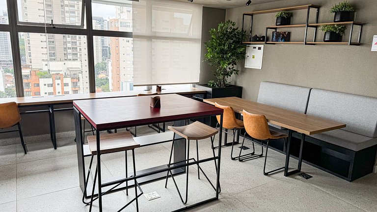Studio Moderno a 7 Min do Allianz Parque | 1710