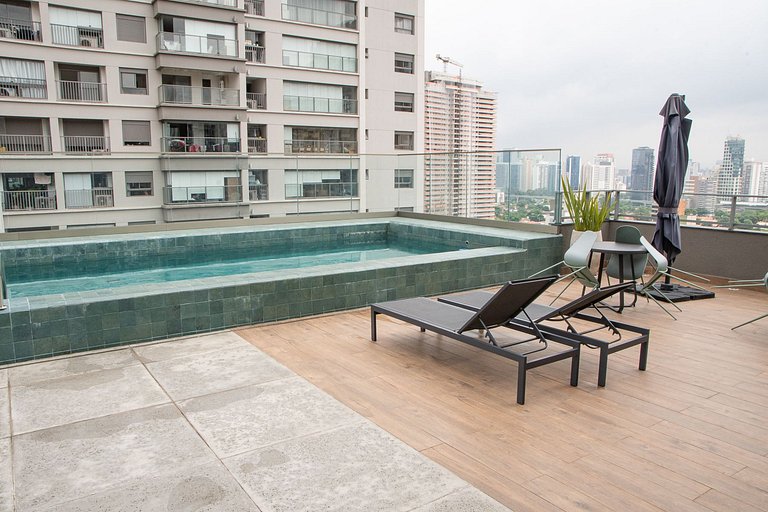 Studio Novo a 7 Min do Shopping Morumbi | 1004