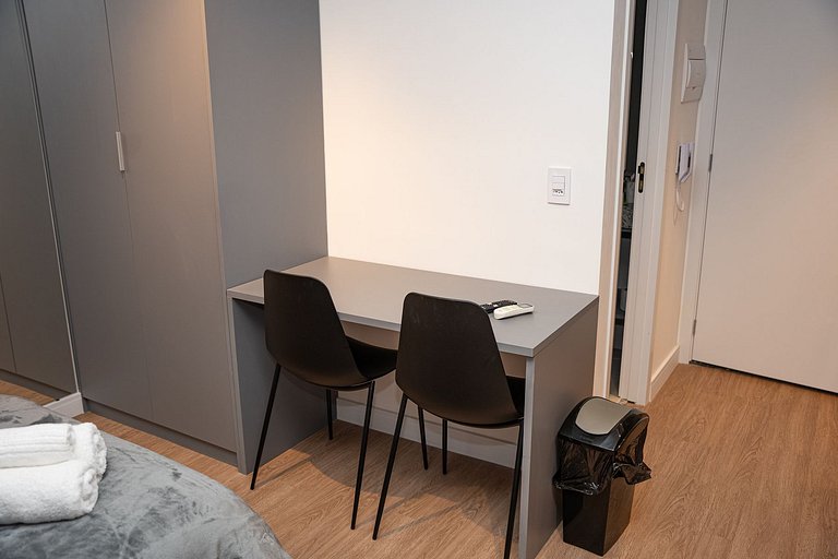 Studio Moderno a 7 Min do Allianz Parque | 1710