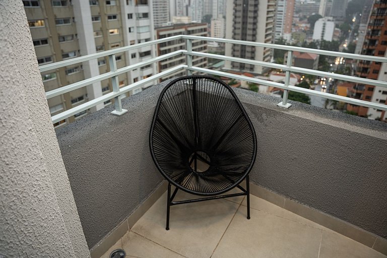 Studio Moderno a 7 Min do Allianz Parque | 1710