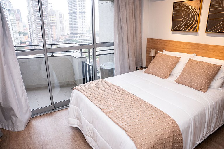 Studio Novo a 7 Min do Shopping Morumbi | 1004