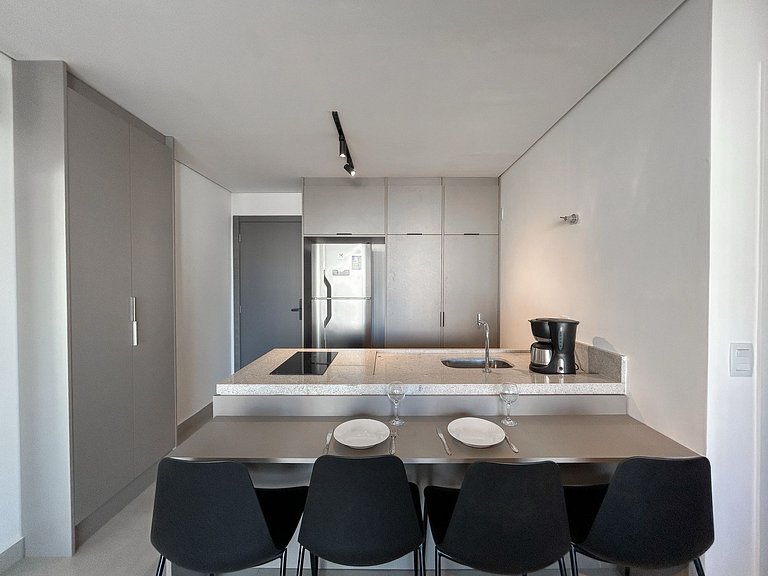 Studio Novo e Moderno em Campo Grande|1103