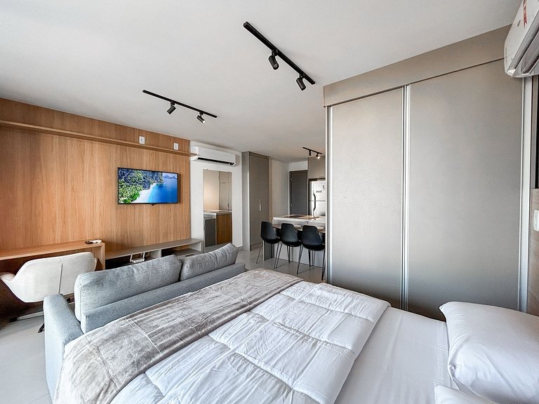 Studio Novo e Moderno em Campo Grande|1103