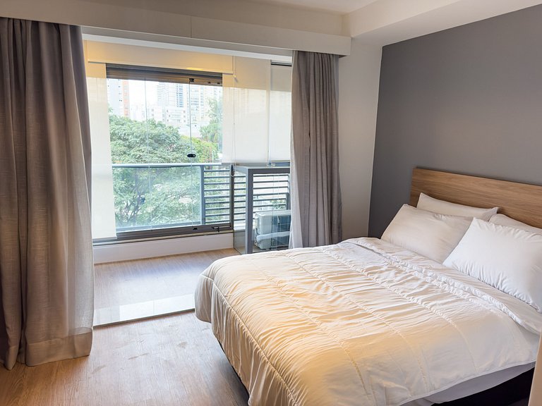 Studio Moderno a 250m do Allianz Parque | 6004