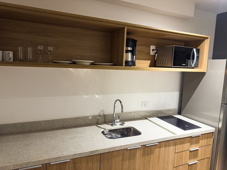 Studio Moderno a 250m do Allianz Parque | 6004