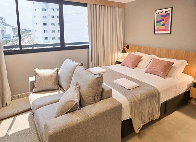 Studio Moderno em Vitória - A7 Vix By Housi - 703