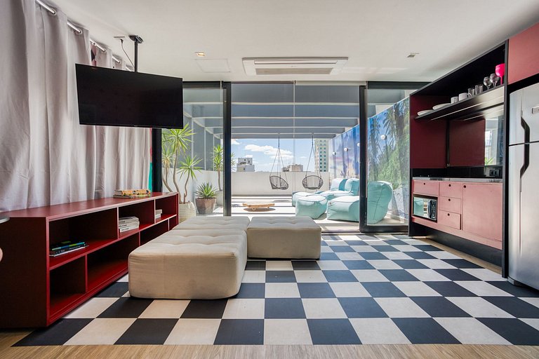 Studio Moderno na Paulista - Housi Garden 1405