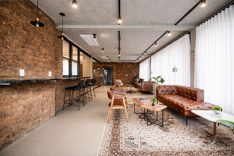 Studio 2 Quartos c/ Varanda - On Jardins by Housi