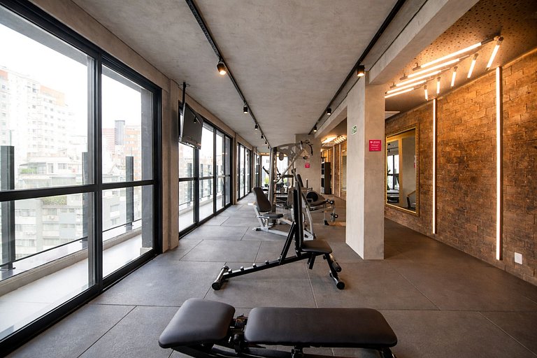 Studio 2 Quartos c/ Varanda - On Jardins by Housi