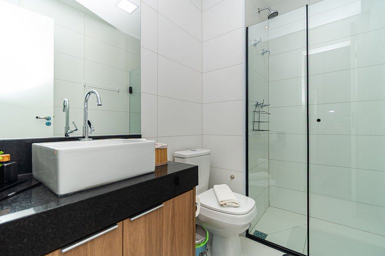 Studio moderno e completo no centro de Guarulhos