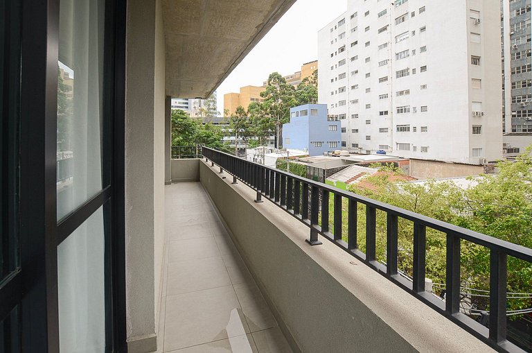 Apto Moderno 2 Quartos nos Jardins by Housi