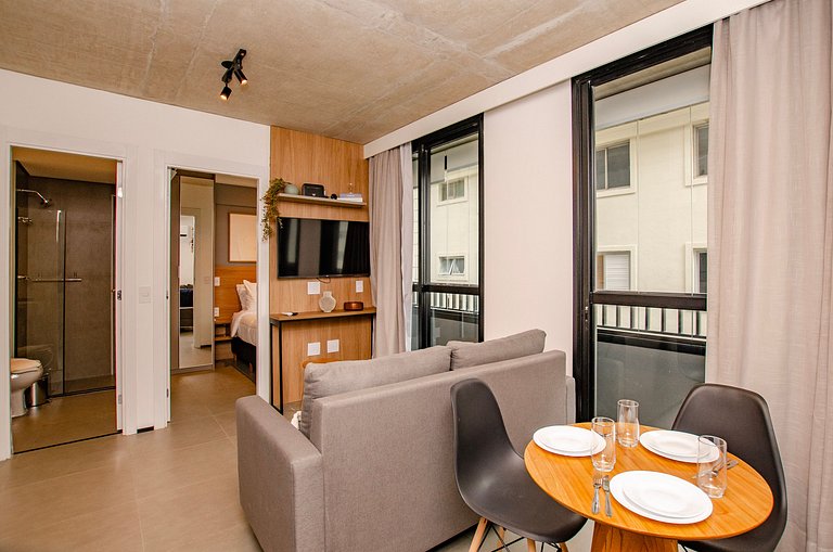 Apto Moderno 2 Quartos no Jardins - by Housi