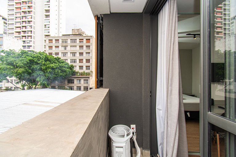 Studio moderno a 5 min da Av. Paulista